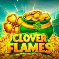 Clover Flames Lucky 7 Even Online Casino Games Logo